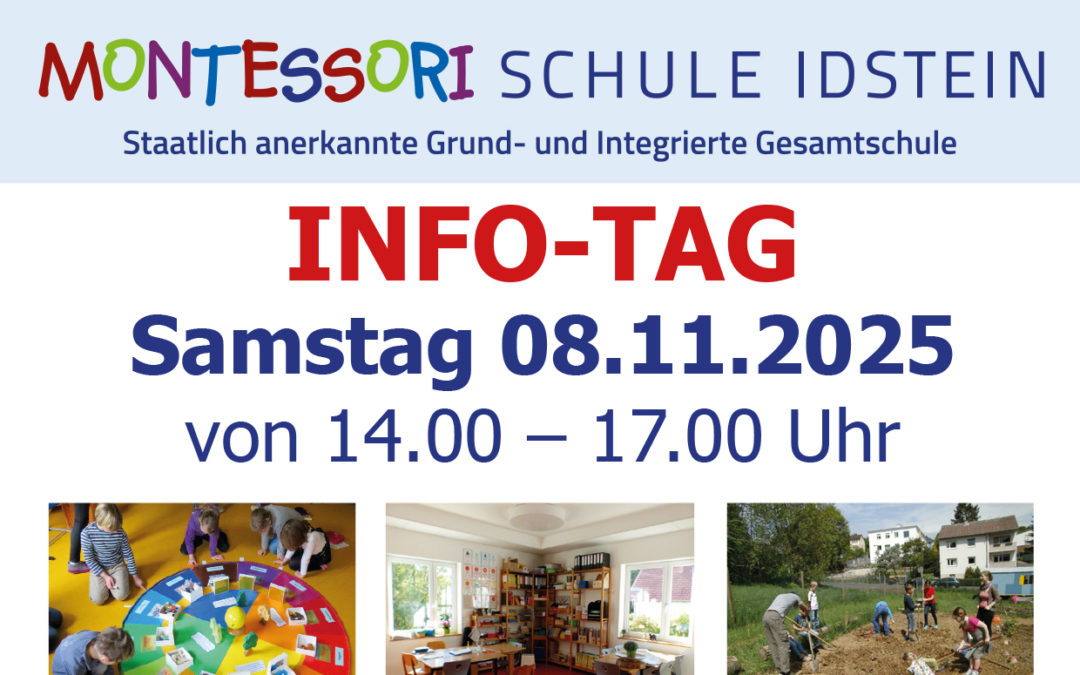 MSI - Montessori Schule Idstein | Flyer Infotag 11/2025